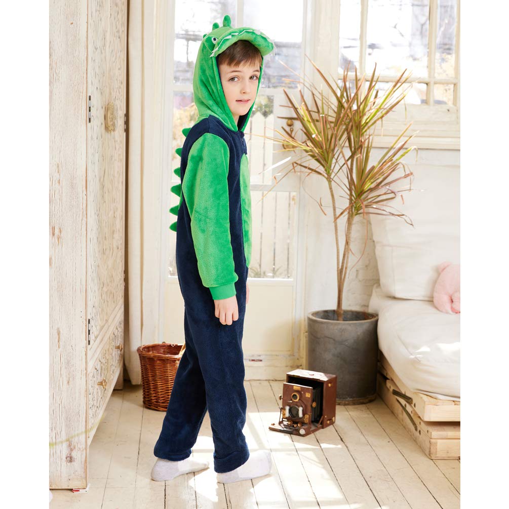 COSUSKET Dinosaur Costume for Kids, Child Onesie Pajamas Cosplay