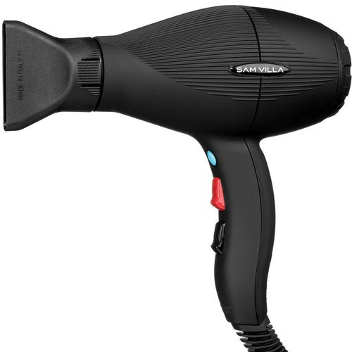 Sam Villa Ionic Professional Hair Dryer - Lightweight, Quiet & Adjustable Speed/Temperature