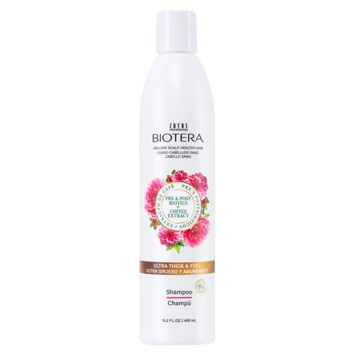 Biotera Ultra Thick Volumizing Shampoo - Boosts Volume for Fine Hair | Microbiome Friendly & Vegan