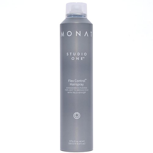 MONAT Studio One™ Flex Control Hairspray - Buildable Hold with REJUVENIQE® - Ideal for Colored Hair - Fresh Scent