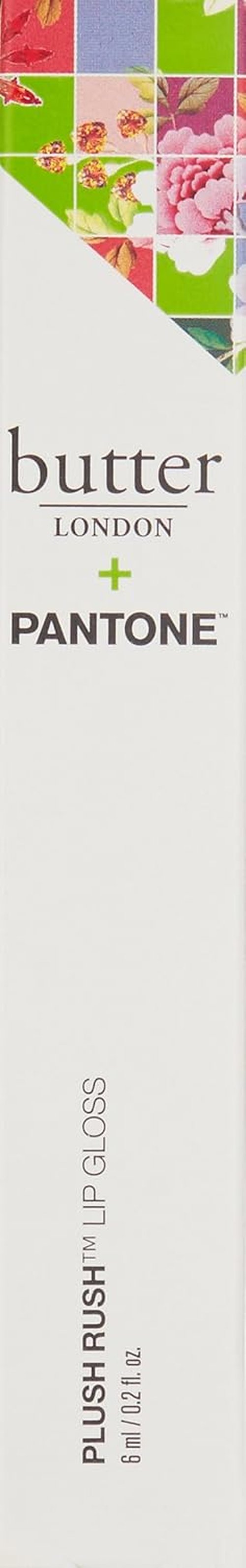 butter LONDON Plush Rush Lip Gloss - High-Shine Hydration | Long-Lasting Color & Moisture