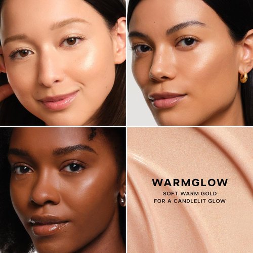 Saie Blush & Glow Gift Set | Dew Blush in Lady & Glowy Super Gel Highlighter - Vegan Makeup Kit (2 Count)