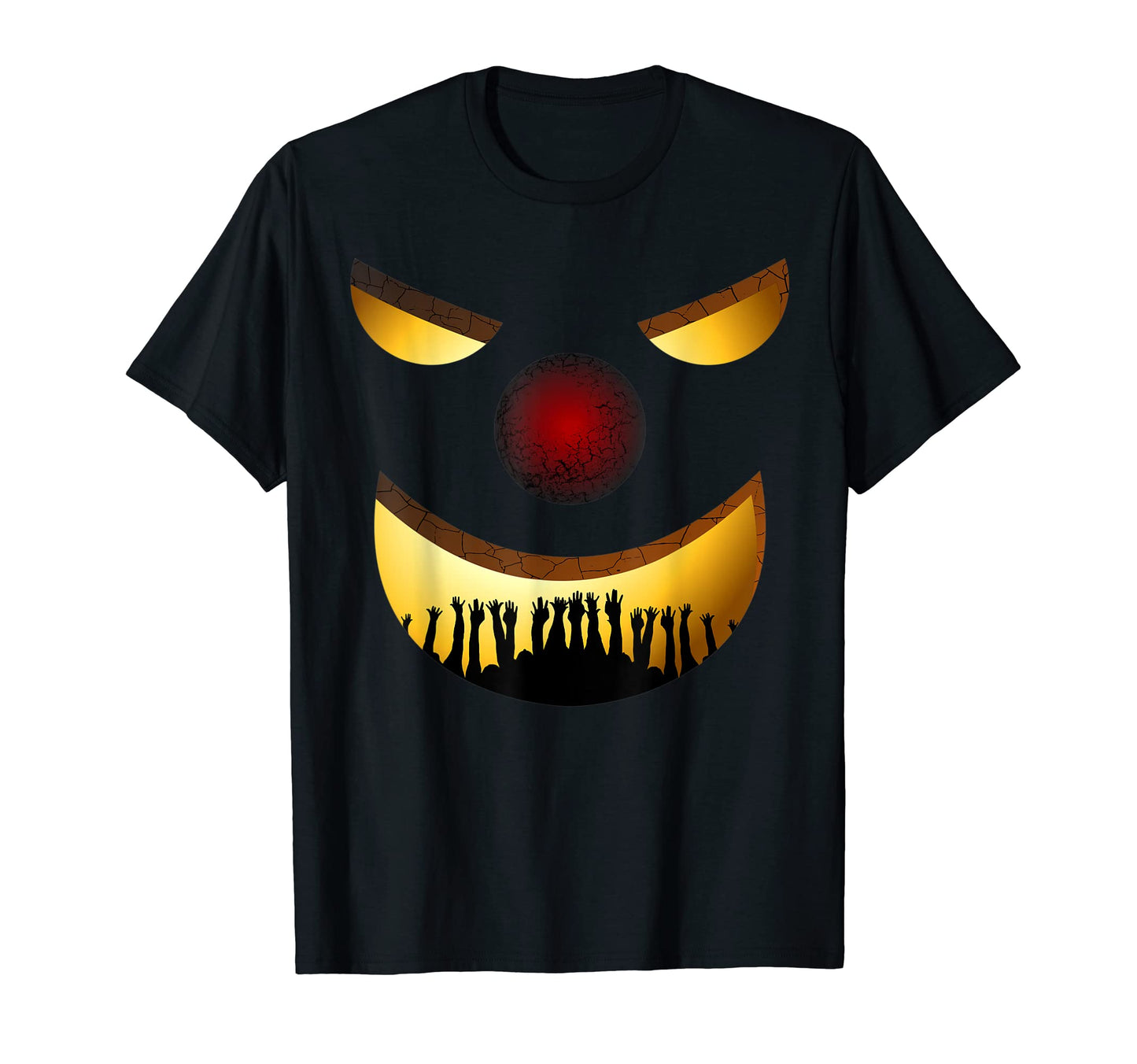 Creepy Clown Halloween TShirt Horror Funny Costume Gift Idea T-Shirt