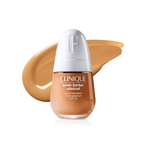 Clinique Full Coverage Hydrating Foundation Serum - SPF 25 with Vitamin C & Hyaluronic Acid for Oily Skin