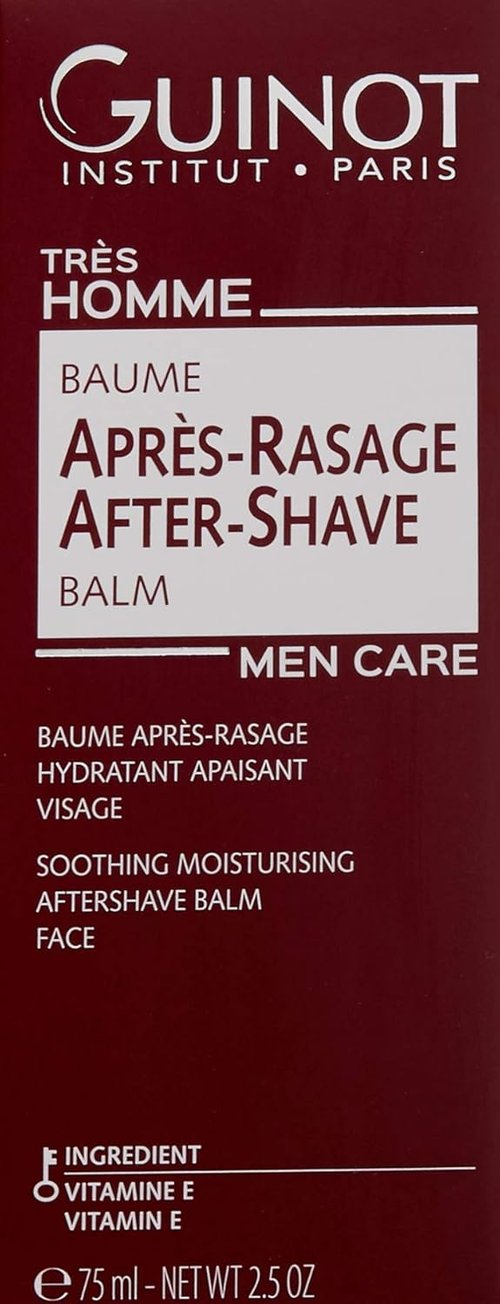 Guinot After-Shave Balm - Soothing Hydration for Sensitive Skin | 2.5 oz