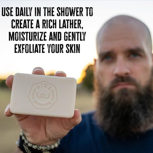 GIBS 7oz Bar Soap - Long-Lasting Cleansing & Moisturizing Formula for Healthy Skin