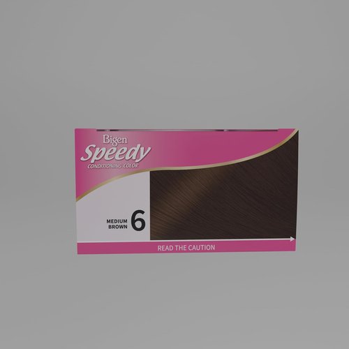 Bigen Speedy Conditioning Color Kit - Medium Brown | 3 Pack for Quick and Vibrant Hair Color
