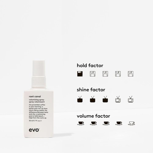 EVO Root Canal Volumizing Spray - Lightweight Texture Boost for Natural Thick Hair Styling