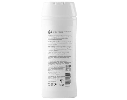 Prell Biotin & Rosemary Shampoo + Conditioner Set - Strengthens & Revives Fine Hair | Color-Safe | 13.5 fl oz