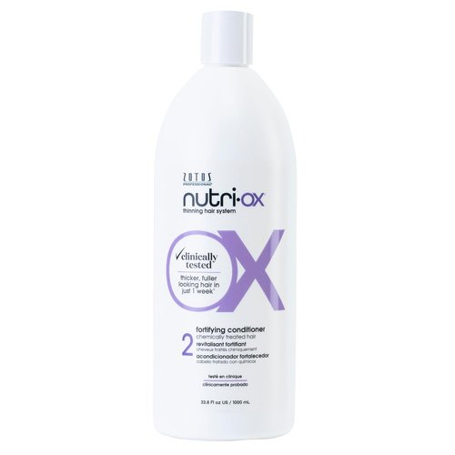 NUTRI-OX Fortifying Conditioner for Chemically-Treated Hair - Thicker, Fuller-Looking | Peppermint, Color-Safe