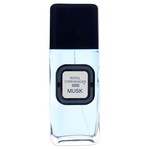 Royal Copenhagen Musk Cologne Spray - Invigorating Fragrance for Men | 3.4 Oz, Multicolor