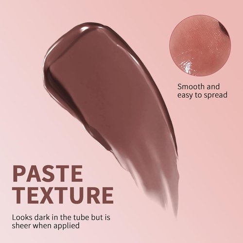 Baisen Diary Honey Lipstick | Tinted Hydrating Lip Balm for All Skin Tones - Moisturizing Black Cherry Tint (2 Pcs)