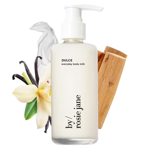 By Rosie Jane Everyday Body Milk - Hydrating Toner & Moisturizer for Even Skin Tone | Aloe Vera & Turmeric (5 Oz)
