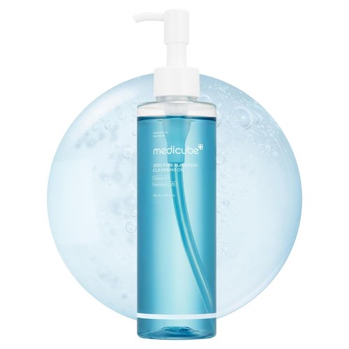 Medicube Zero Pore Blackhead Cleansing Oil - Gentle Makeup Remover & Daily Moisturizer | 205ml / 6.93 fl.oz