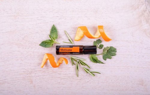 doTERRA Motivate Touch Essential Oil | Uplifting Aroma for Energy & Focus - 10ml Roll-On