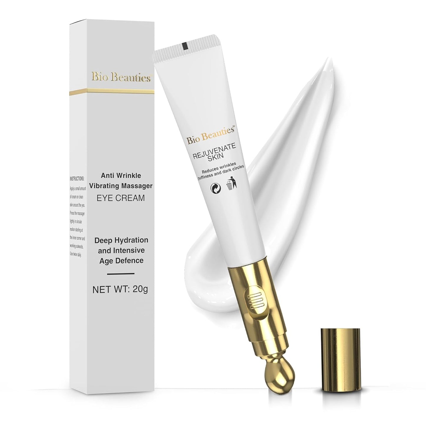 Skiennix Retinol Under Eye Cream - Reduce Dark Circles & Puffiness | Anti-Aging Formula for All Skin Types