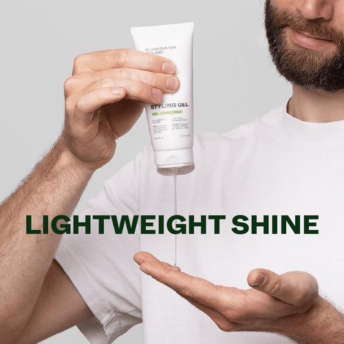 Scandinavian Biolabs Hair Styling Gel - Natural Hold & Shine | 100ml Size