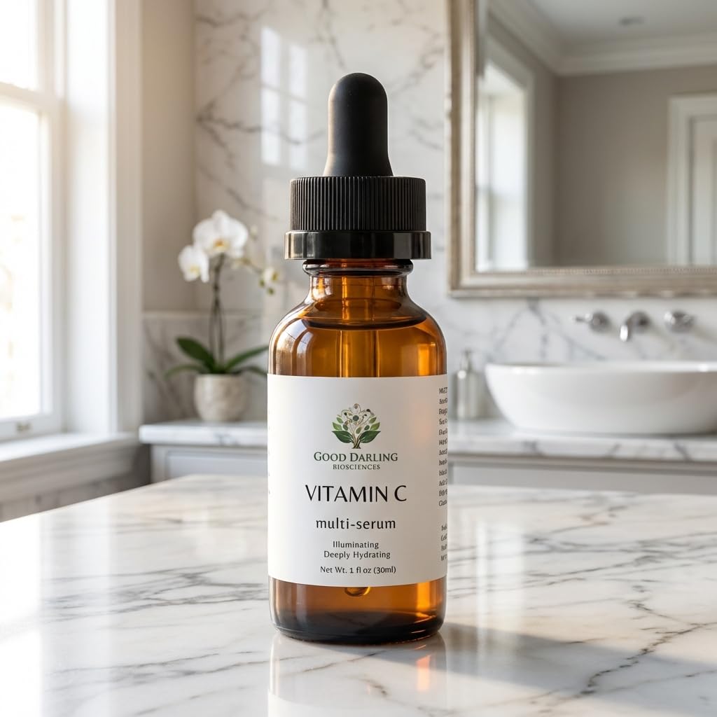 Skiennix Vitamin C Multi-Illuminating Serum - Brightening, Anti-Aging & Hydrating | 1 fl oz