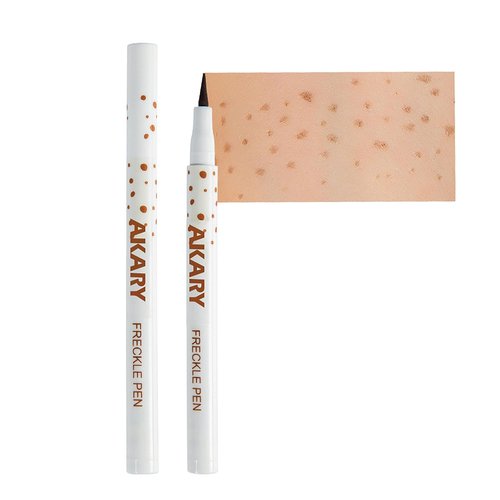 AKARY Freckle Pen - Professional Waterproof Face Concealer for Lifelike Makeup | #01 Light Brown