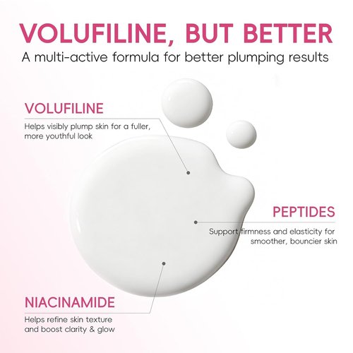 APBM Volufiline Plumping Serum - 5% Volufiline, 3% Niacinamide & 1% Multi-Peptide | Fuller, Radiant Skin | 1.01 fl oz