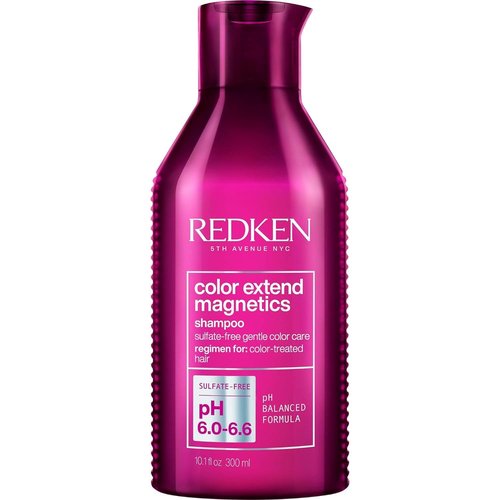Redken Color Extend Magnetics Shampoo - Sulfate-Free Formula for Color-Treated Hair, Gently Cleanses & Protects