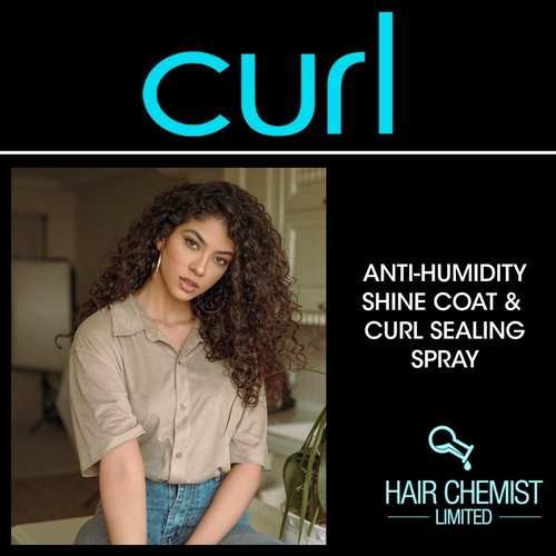 Hair Chemist CURL Anti Humidity Shine Coat & Curl Sealing Spray 3 oz.