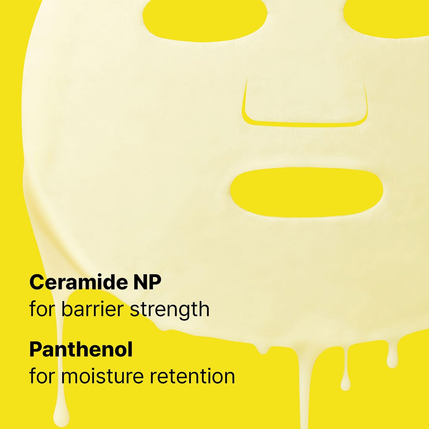 Dr.Jart+ Ceramidin Face Mask - Moisturizing Sheet Mask for Skin Barrier Repair | Korean Skin Care