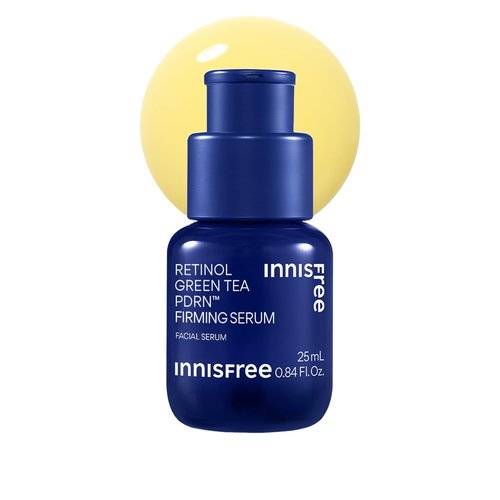 Innisfree Green Tea Retinol PDRN Firming Serum - Vegan Korean Skincare for Smoother Skin Texture | Gift Set Available