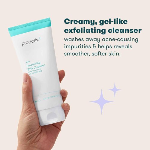 Proactiv+ BHA Cleanser - 1% Salicylic Acid Acne Treatment | 6 oz Unscented for All Skin Types