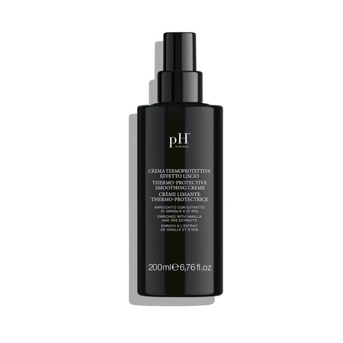 pH PURE HAIR Thermo-Protective Smoothing Crème - Anti-Frizz & Heat Protection - 6.7 oz Keratin Treatment