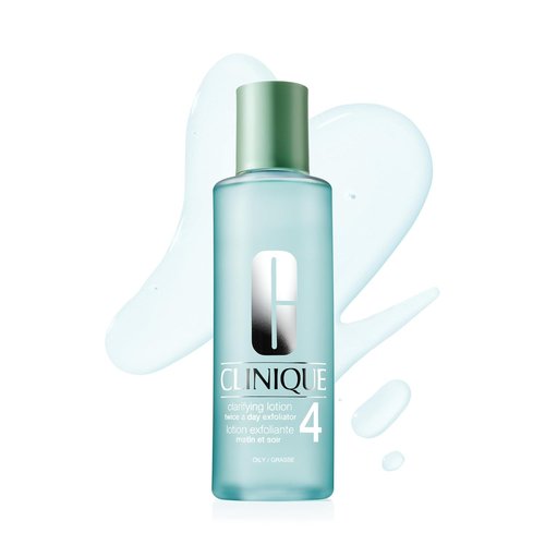 Clinique 3-Step Clarifying Lotion - Exfoliating Toner with Witch Hazel & Salicylic Acid for Oily Skin 4 oz