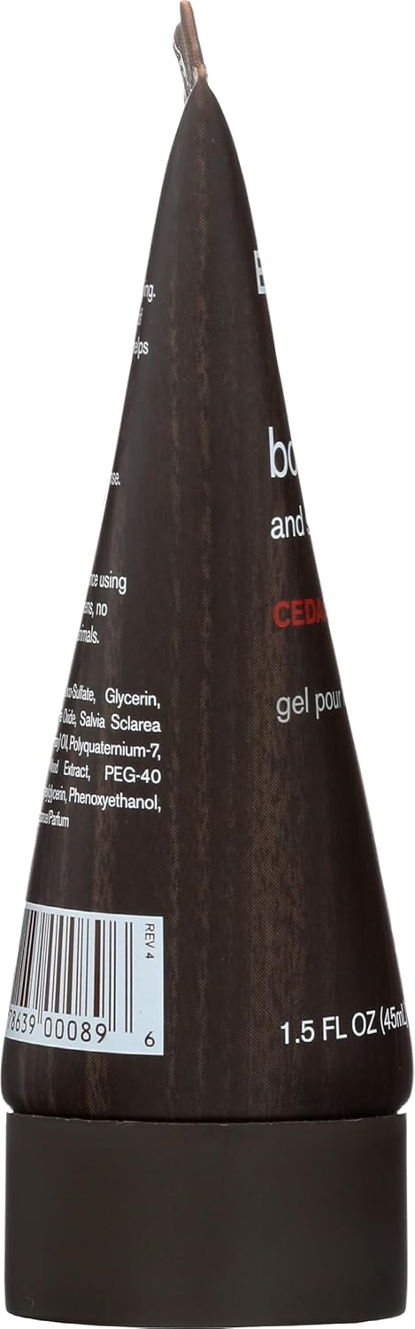 Every Man Jack | Cedarwood Body Wash - Travel Size 1.5 Fl Oz for Refreshing Cleanliness