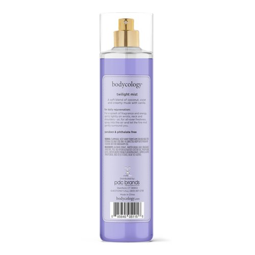 Bodycology Long-Lasting Fragrance Body Mist, Twilight Mist, 8 fl oz