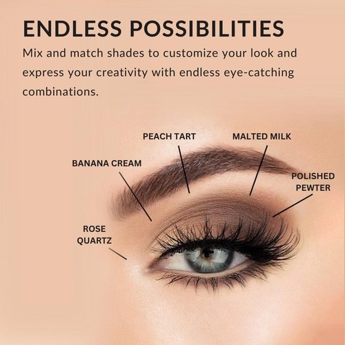 Color Me Beautiful | Color Pro Single Eyeshadow - Full Pigment, Long-Lasting, Cruelty-Free