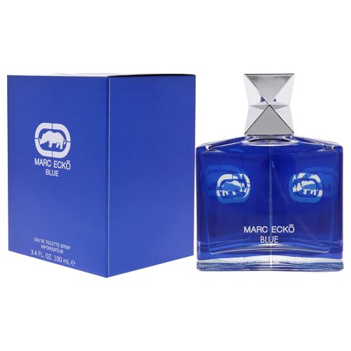 Marc Ecko Blue Eau de Toilette Spray - Refreshing Fragrance for Men | 3.4 Ounce