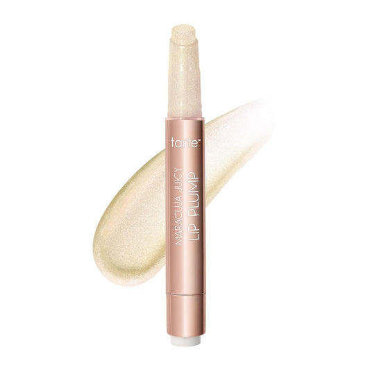 Tarte Maracuja Juicy Shimmer Glass Lip Plump - Hydrating Lip Gloss Balm with Hyaluronic Acid & Vitamin E