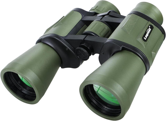 15x50 HD Binoculars for Adults High Powered - Large View Compact Binoculars with Low Light Vision, Waterproof Hunting for Bird Watching, Hiking Essentials with Carrying Case Bag