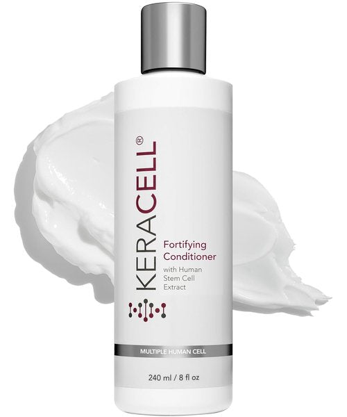 Fortifying Conditioner - Deep Conditioning Treatment with Human Stem Cell Extract - Strengthens & Detangles Thinning Hair - 8 oz