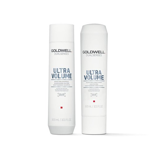 Goldwell Dualsenses Ultra Volume Shampoo & Conditioner Bundle - 1 Liter for Full-Bodied Hair