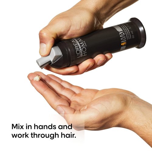 L'Oréal Professionnel Paris Styling Pomade For Men - Medium Hold, Matte Finish | All Hair Types