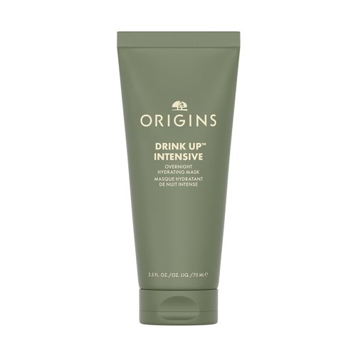 Origins Drink Up Intensive Overnight Hydrating Face Mask - 72-Hour Hydration with Niacinamide & Avocado Butter, 2.5 Fl Oz