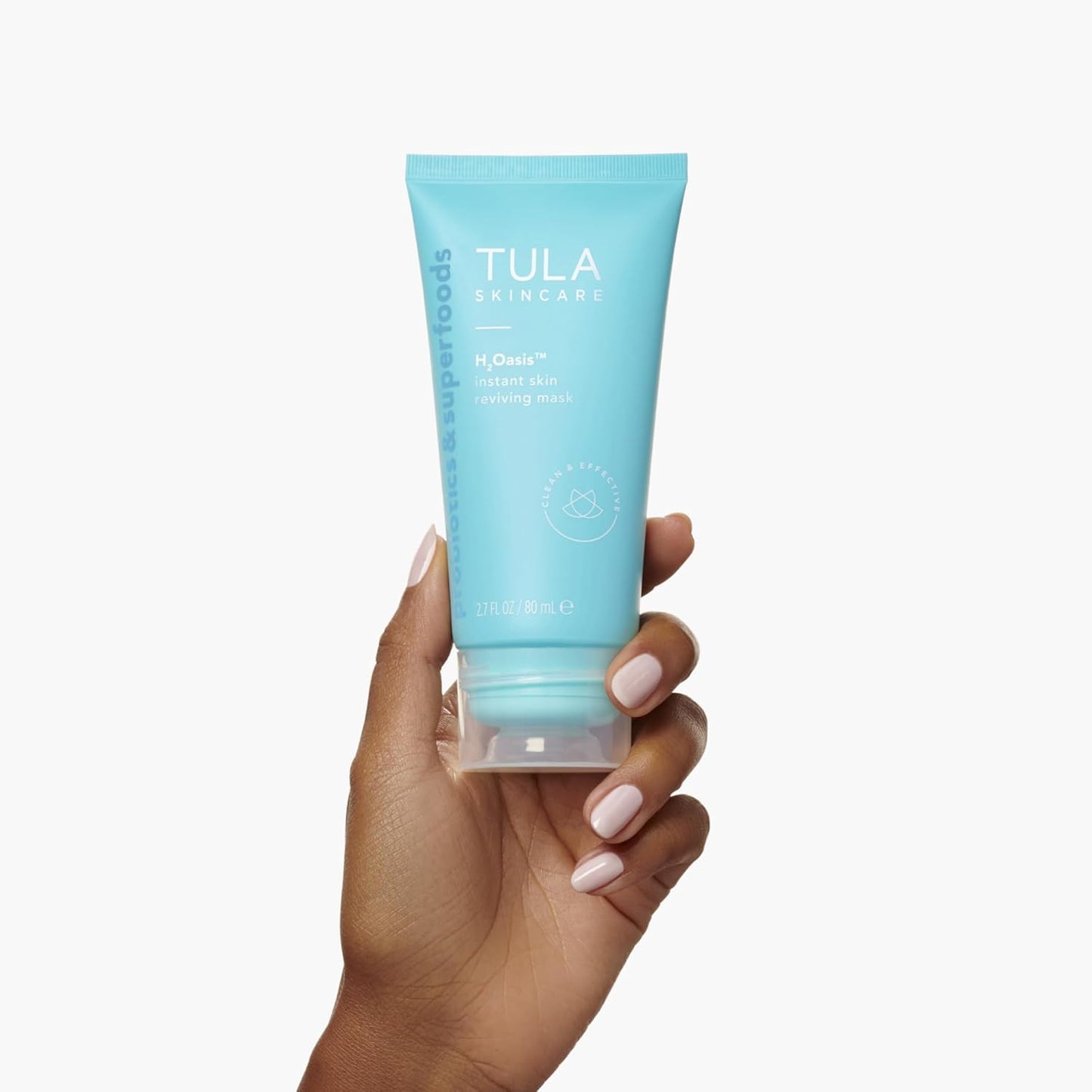 TULA Skin Care H2Oasis Instant Skin Reviving Mask - Hydrating Formula with Resurrection Plant & Desert Lime, 2.7 Fl Oz
