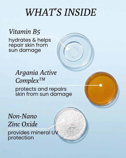FRE Skincare GLOW ME Tinted Mineral Sunscreen - SPF 30 Hydrating Face Moisturizer (Medium-Deep) | Lightweight & Reef-Safe for Glowing Skin