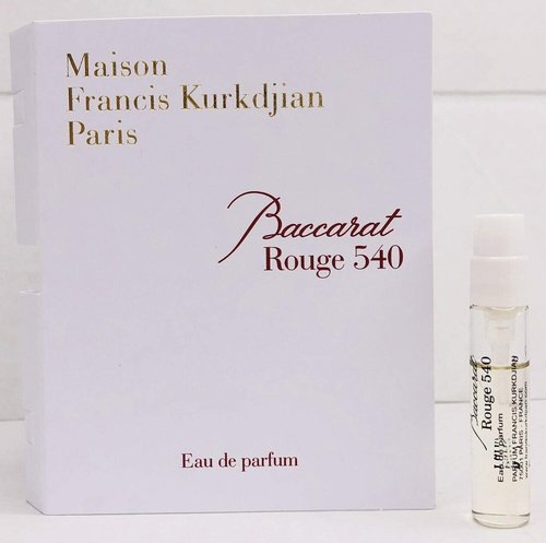 Maison Francis Kurkdjian Baccarat Rouge 540 Eau de Parfum Vial Spray - 2ml | Luxurious Fragrance
