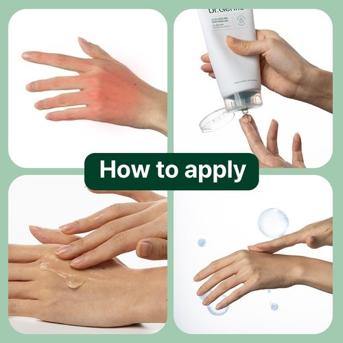 CICA Cooling Gel Moisturizer - Fast-Absorbing Centella Gel for Sensitive Skin Relief | 5.07 fl oz