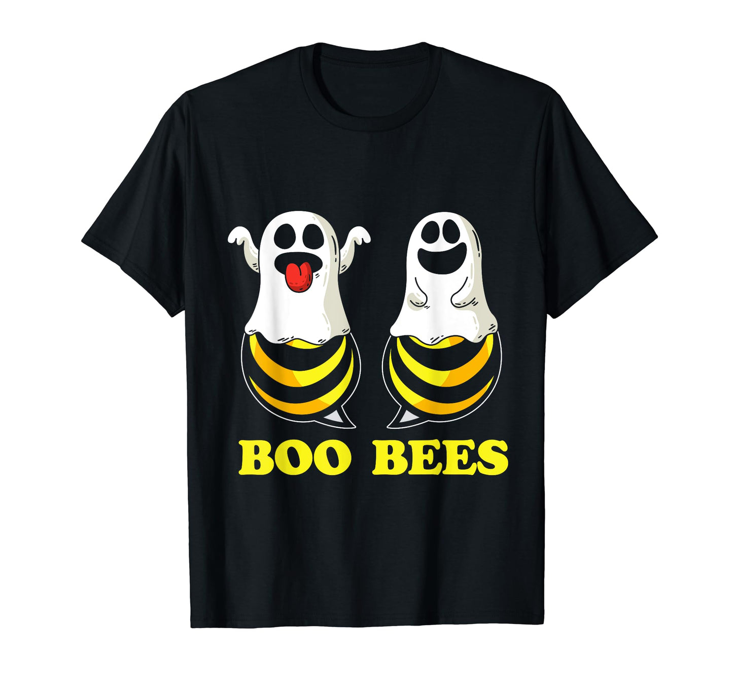 Funny Boo Bees Gift Idea Animal Ghost Halloween T-Shirt