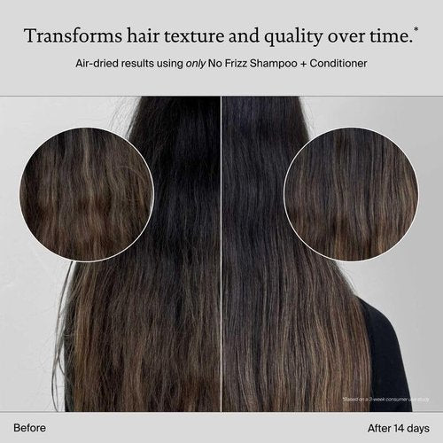 Living Proof Frizz-Free Hair Essentials Kit | Travel Size No Frizz Shampoo, Conditioner & Styling Cream
