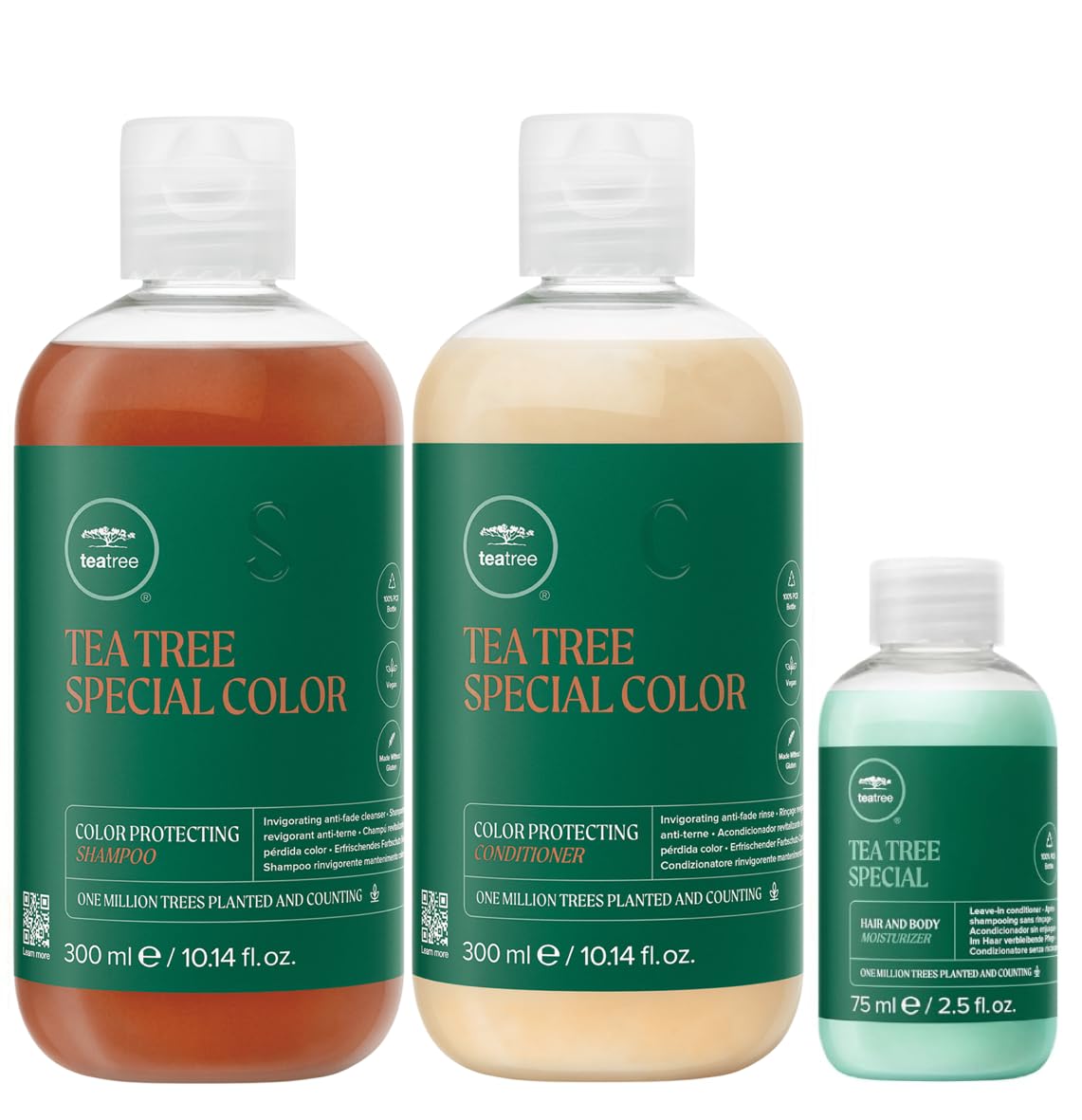 Tea Tree Tingle | Conditioner & Color Indulgence Set - Nourishing Formula, 1.8 lb