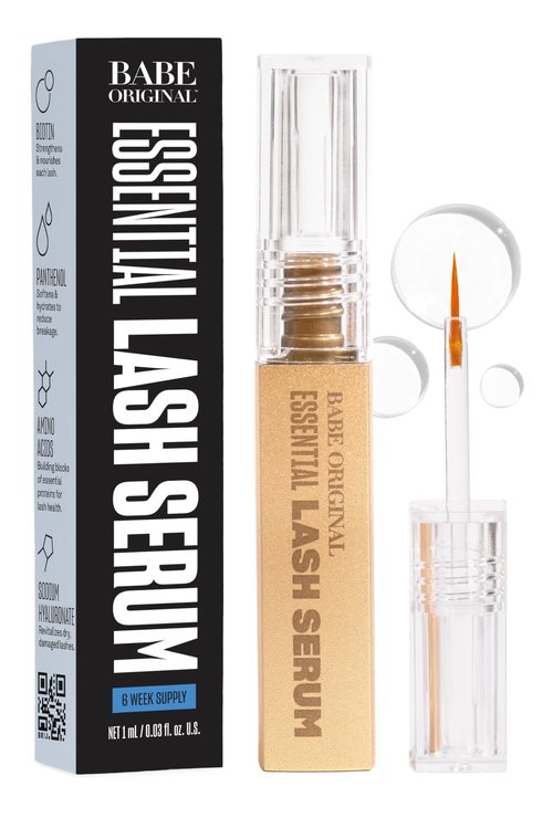 Babe Original Lash Serum - Advanced Treatment for Fuller, Longer Eyelashes & Brows | Vegan & Cruelty-Free