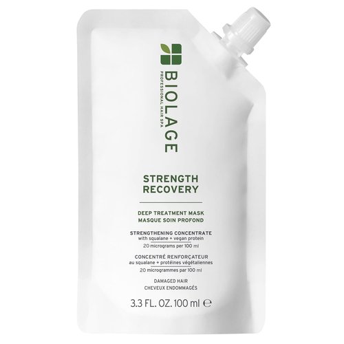 Biolage Strength Recovery Deep Treatment - Nourishes & Protects Hair, Reduces Breakage, Vegan Formula